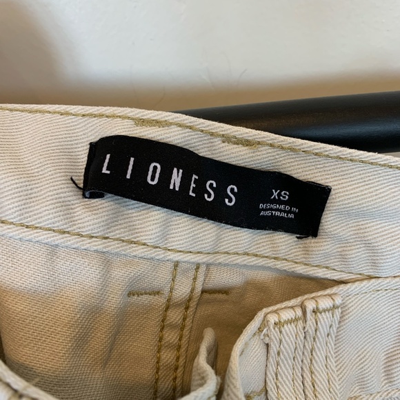 Lioness Stacey Cargo Jean in Beige - Picture 4 of 4